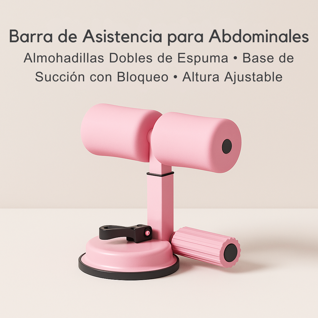 Asistente para Abdominales con Fijación de Ventosa para Fitness en Casa